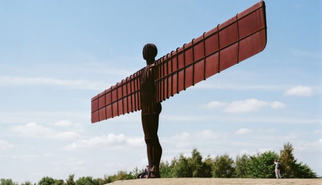 The Angel of the North in Gateshead Photo by Anthony Winter on Unsplash