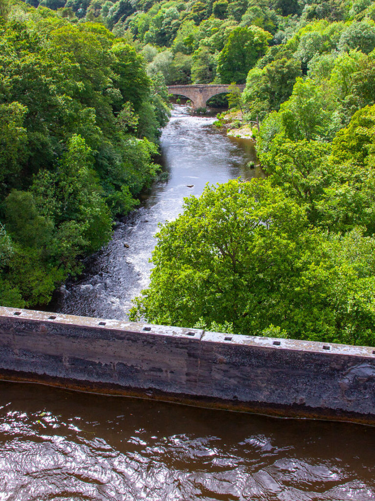 Pontcysyllte Aqueduct over the River Dee in the Vale of Llangollen in north Wales (credit: Mary Hinkley)